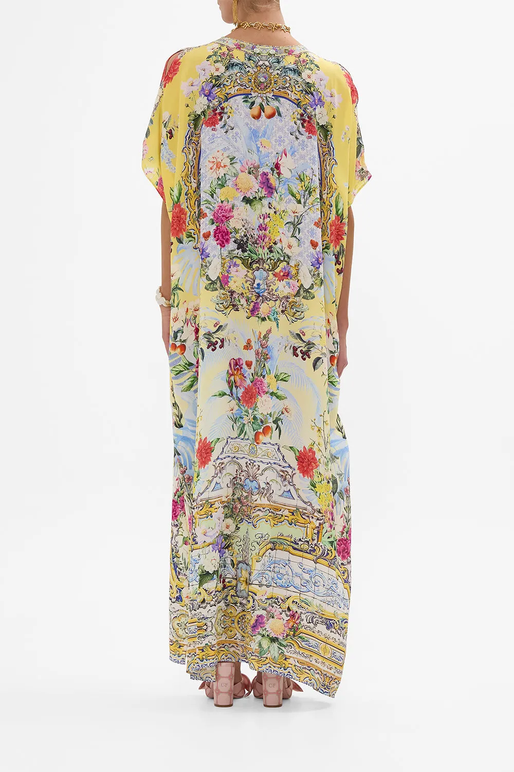 SLIM FIT KAFTAN WITH SPLIT FLOR FANTÁSTICA sold by Camilla product image thumbnail 2