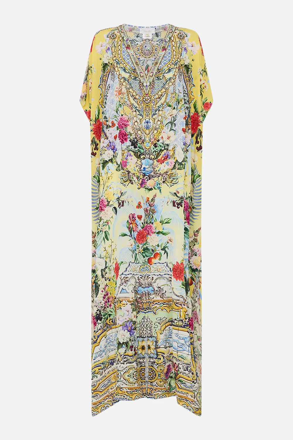 SLIM FIT KAFTAN WITH SPLIT FLOR FANTÁSTICA sold by Camilla product image thumbnail 3