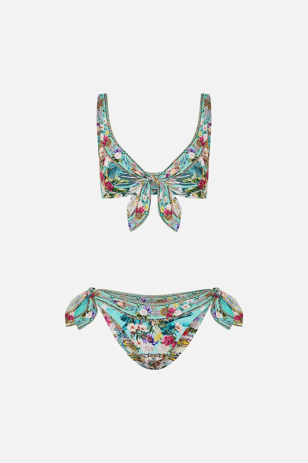 REVERSIBLE TIE BIKINI SET GARDENS OF QUELUZ sold by Camilla product image thumbnail 3