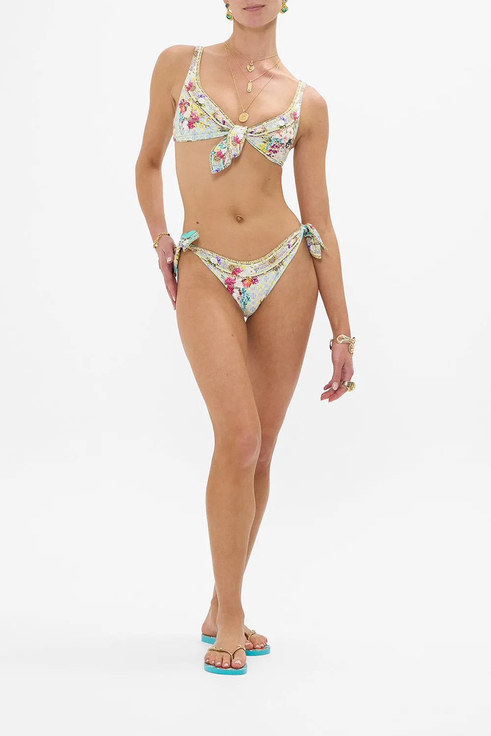 REVERSIBLE TIE BIKINI SET GARDENS OF QUELUZ sold by Camilla product image thumbnail 5