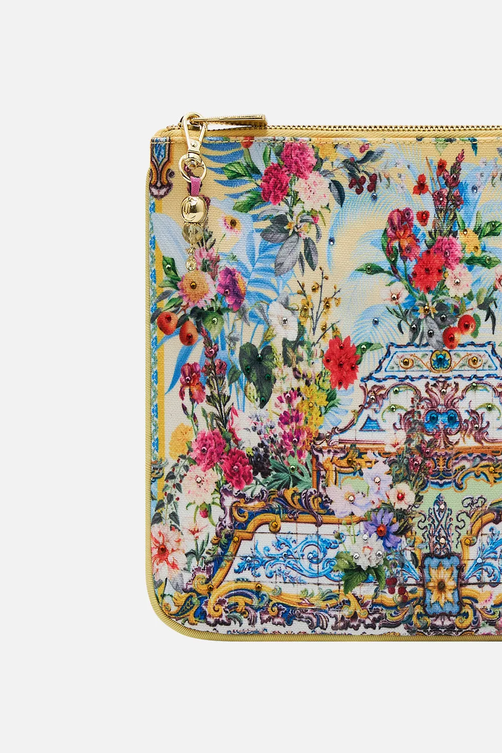 SMALL CANVAS CLUTCH FLOR FANTÁSTICA sold by Camilla product image thumbnail 2