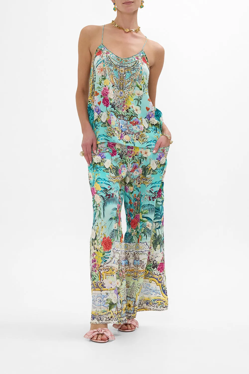 T BACK SHOESTRING TOP GARDENS OF QUELUZ sold by Camilla