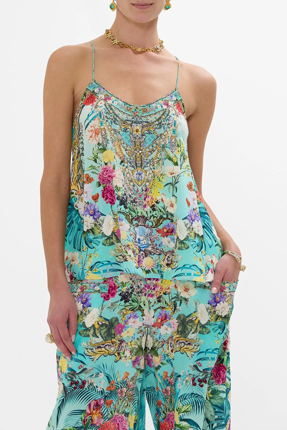 T BACK SHOESTRING TOP GARDENS OF QUELUZ sold by Camilla product image thumbnail 5