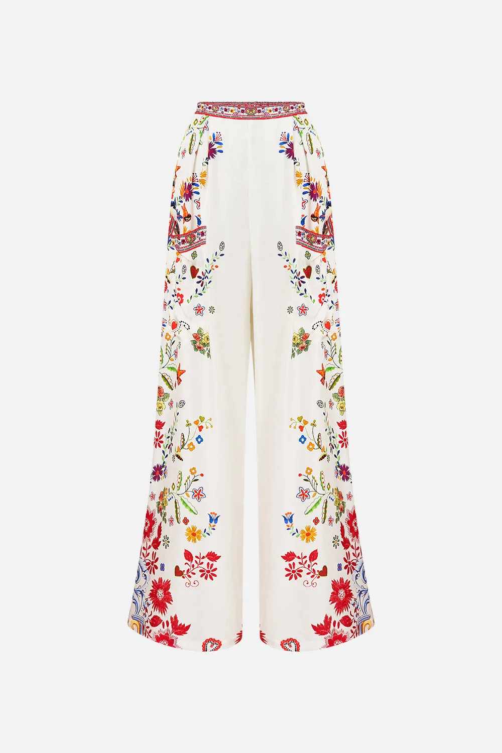 WIDE LEG TROUSER WITH FRONT POCKETS FAITH, LUCK & JUSTICE sold by Camilla product image thumbnail 3