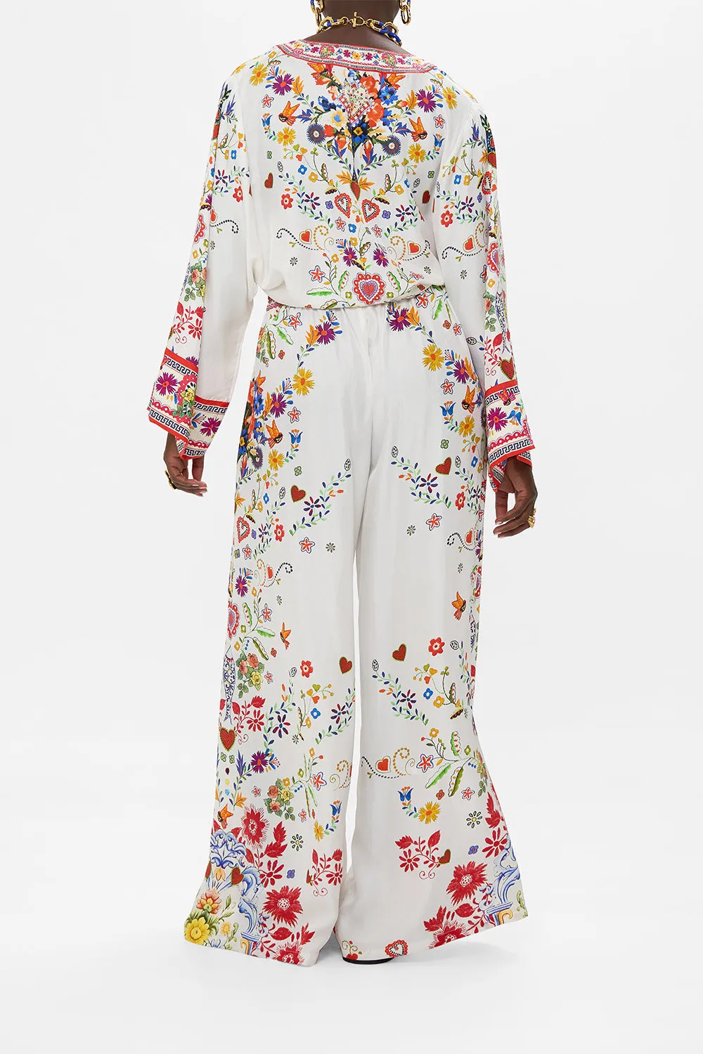 WIDE LEG TROUSER WITH FRONT POCKETS FAITH, LUCK & JUSTICE sold by Camilla product image thumbnail 2