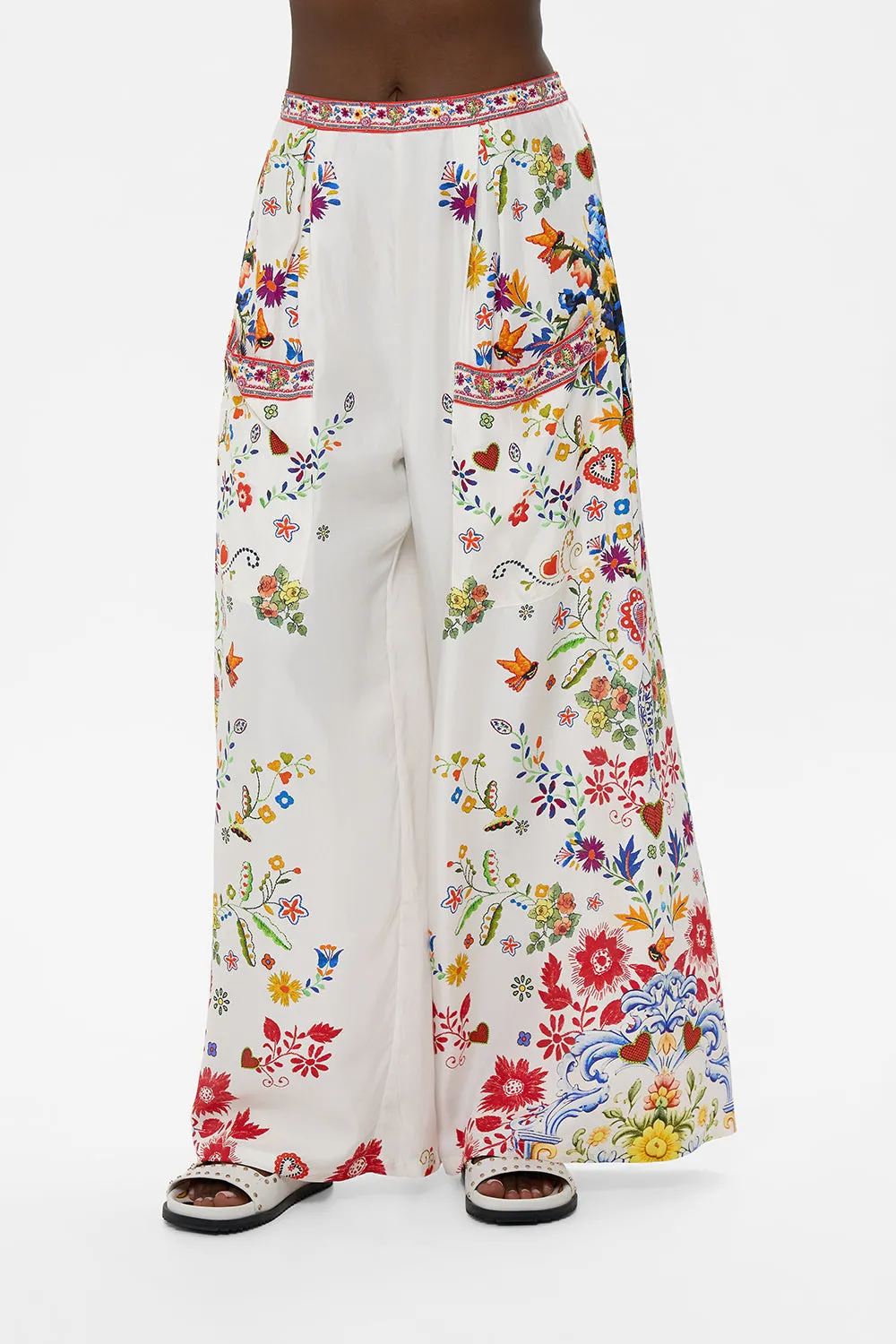 WIDE LEG TROUSER WITH FRONT POCKETS FAITH, LUCK & JUSTICE sold by Camilla product image thumbnail 5