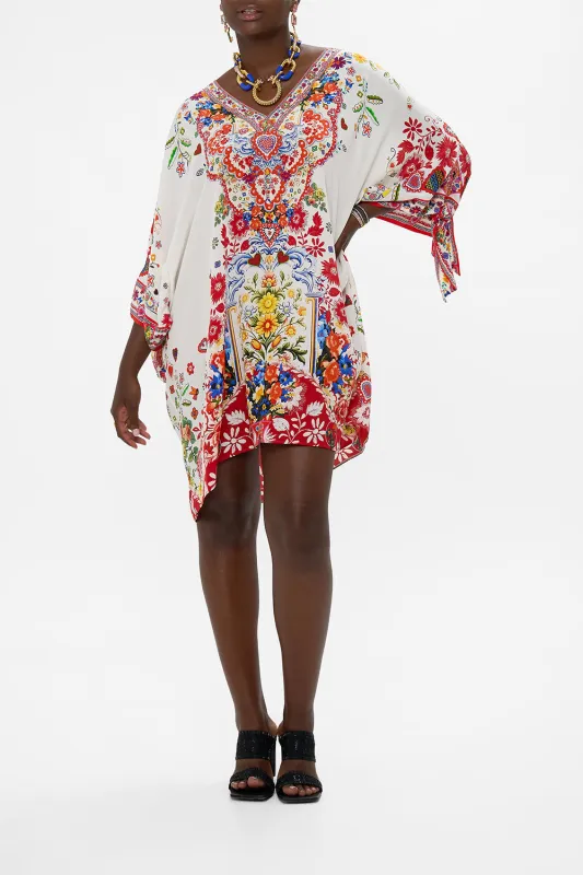 TIE SLEEVE SHORT V NECK KAFTAN FAITH, LUCK & JUSTICE sold by Camilla