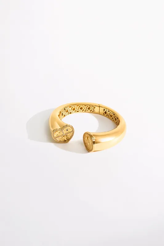 GYPSET GLITTERATI BANGLE GOLD sold by Camilla