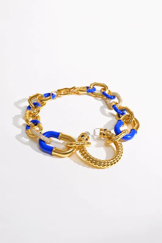 ARTISAN ARTILLERY STATEMENT NECKLACE GOLD sold by Camilla