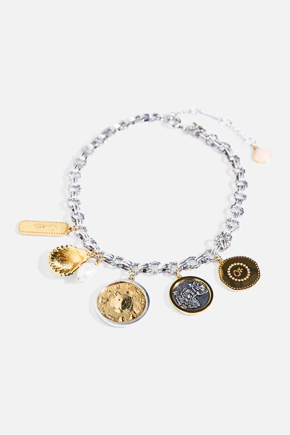 GYPSET GLITTERATI CHARM NECKLACE GOLD sold by Camilla