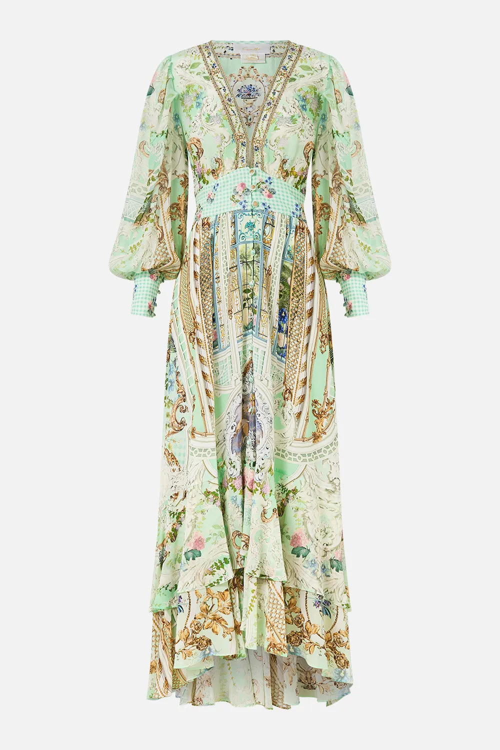 LONG BUTTON FRONT DRESS PESTANA PANORAMA sold by Camilla product image thumbnail 3