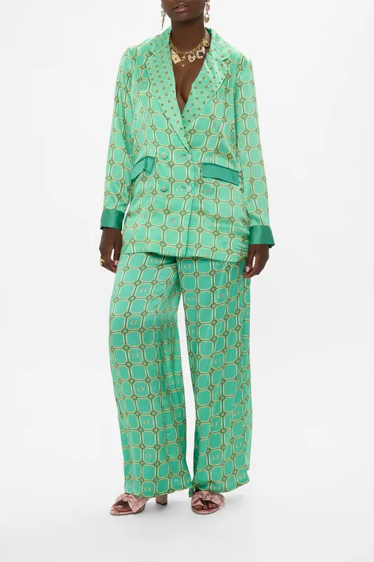 DOUBLE BREASTED SOFT JACKET PESTANA PANORAMA made by Camilla