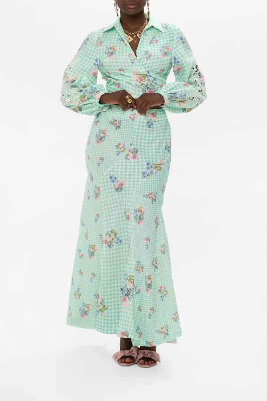 MERMAID MAXI SKIRT PESTANA PANORAMA sold by Camilla