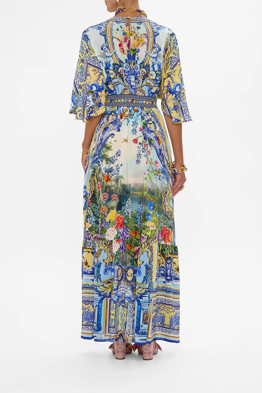 WAISTED DRESS WITH HEM RUFFLE WALL TO WALL WONDERS sold by Camilla product image thumbnail 2