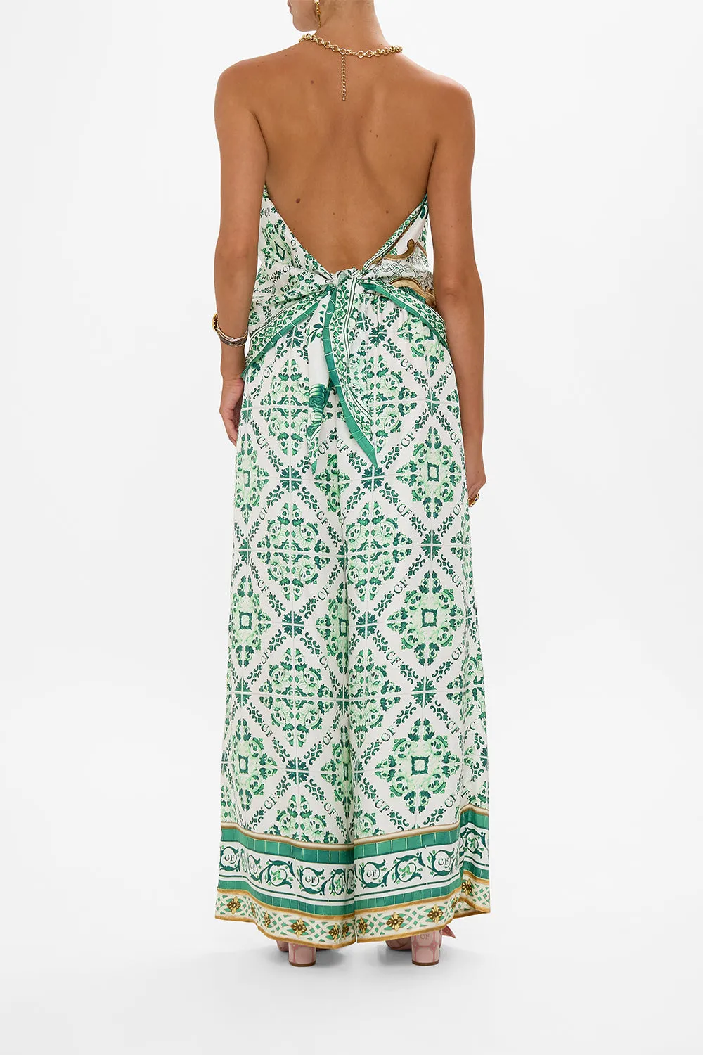 KNOTTED SCARF TOP CORRIDOR OF CALM sold by Camilla product image thumbnail 2