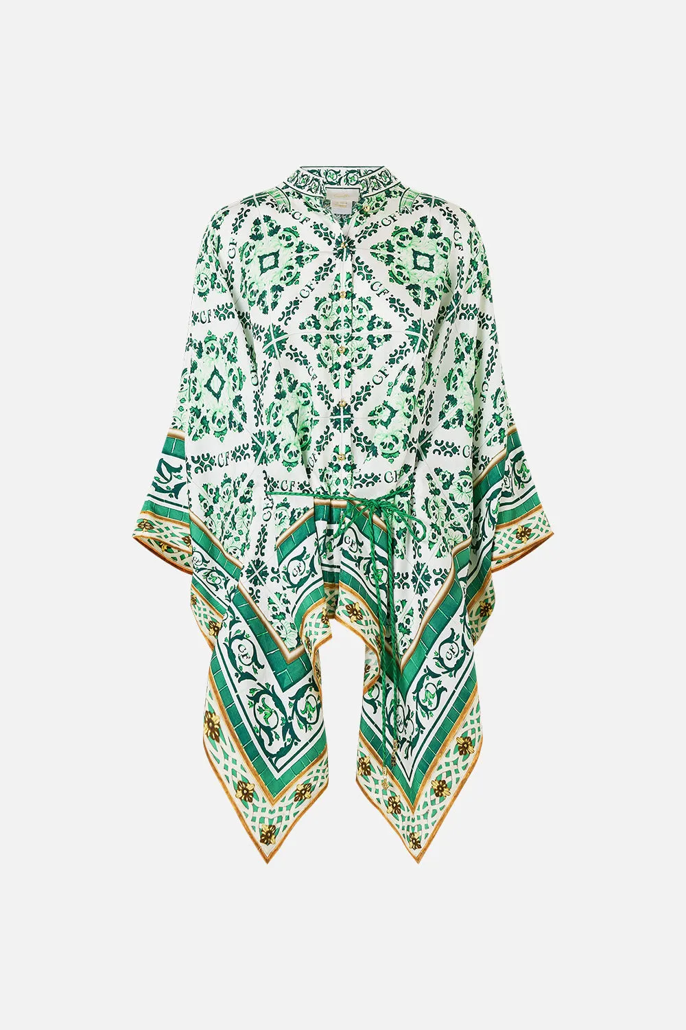 BUTTON THROUGH SCARF BLOUSE CORRIDOR OF CALM sold by Camilla product image thumbnail 3