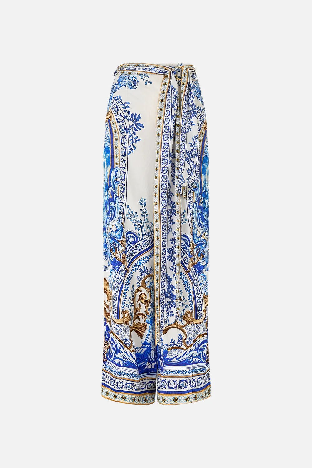 SCARF BELT WIDE LEG PANT AZUL ADVENTURES sold by Camilla product image thumbnail 3