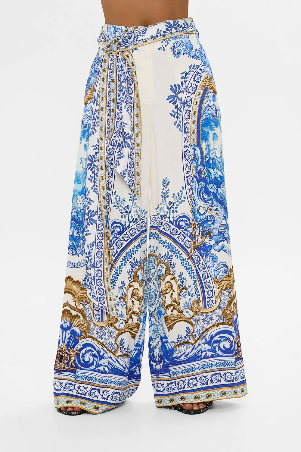 SCARF BELT WIDE LEG PANT AZUL ADVENTURES sold by Camilla product image thumbnail 5