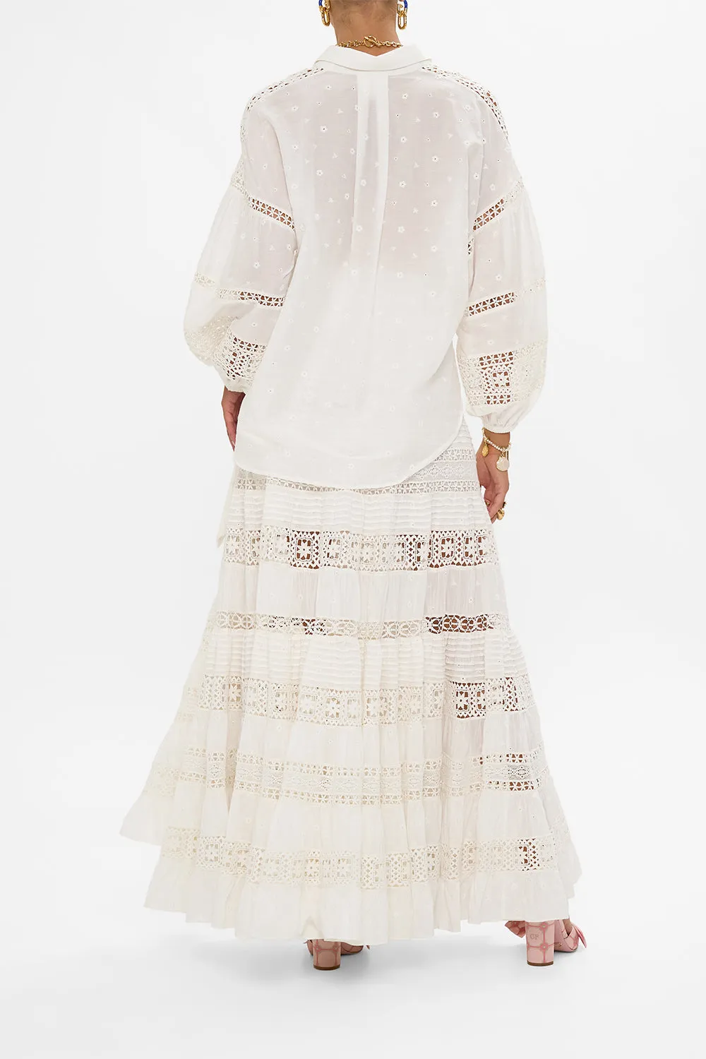 BALLOON SLEEVE SHIRT BLOUSE AZUL ADVENTURES sold by Camilla product image thumbnail 2