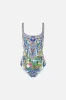 UNDERWIRE SQUARE NECK ONE PIECE WALL TO WALL WONDERS sold by Camilla