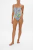 UNDERWIRE SQUARE NECK ONE PIECE WALL TO WALL WONDERS sold by Camilla