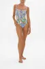 UNDERWIRE SQUARE NECK ONE PIECE WALL TO WALL WONDERS sold by Camilla