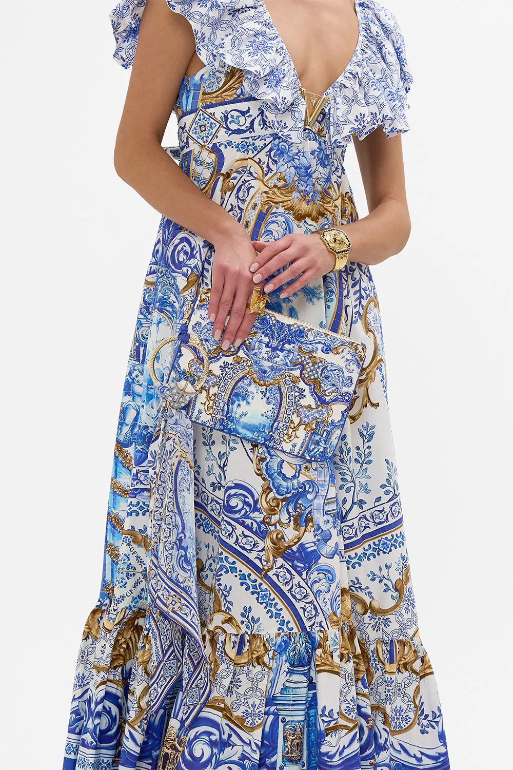 RING SCARF CLUTCH AZUL ADVENTURES sold by Camilla product image thumbnail 4