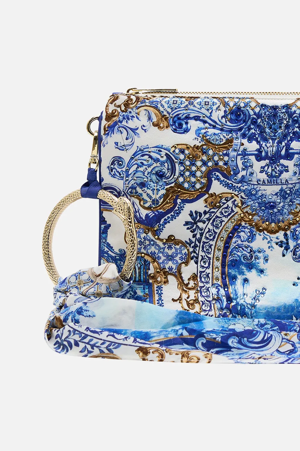 RING SCARF CLUTCH AZUL ADVENTURES sold by Camilla product image thumbnail 2