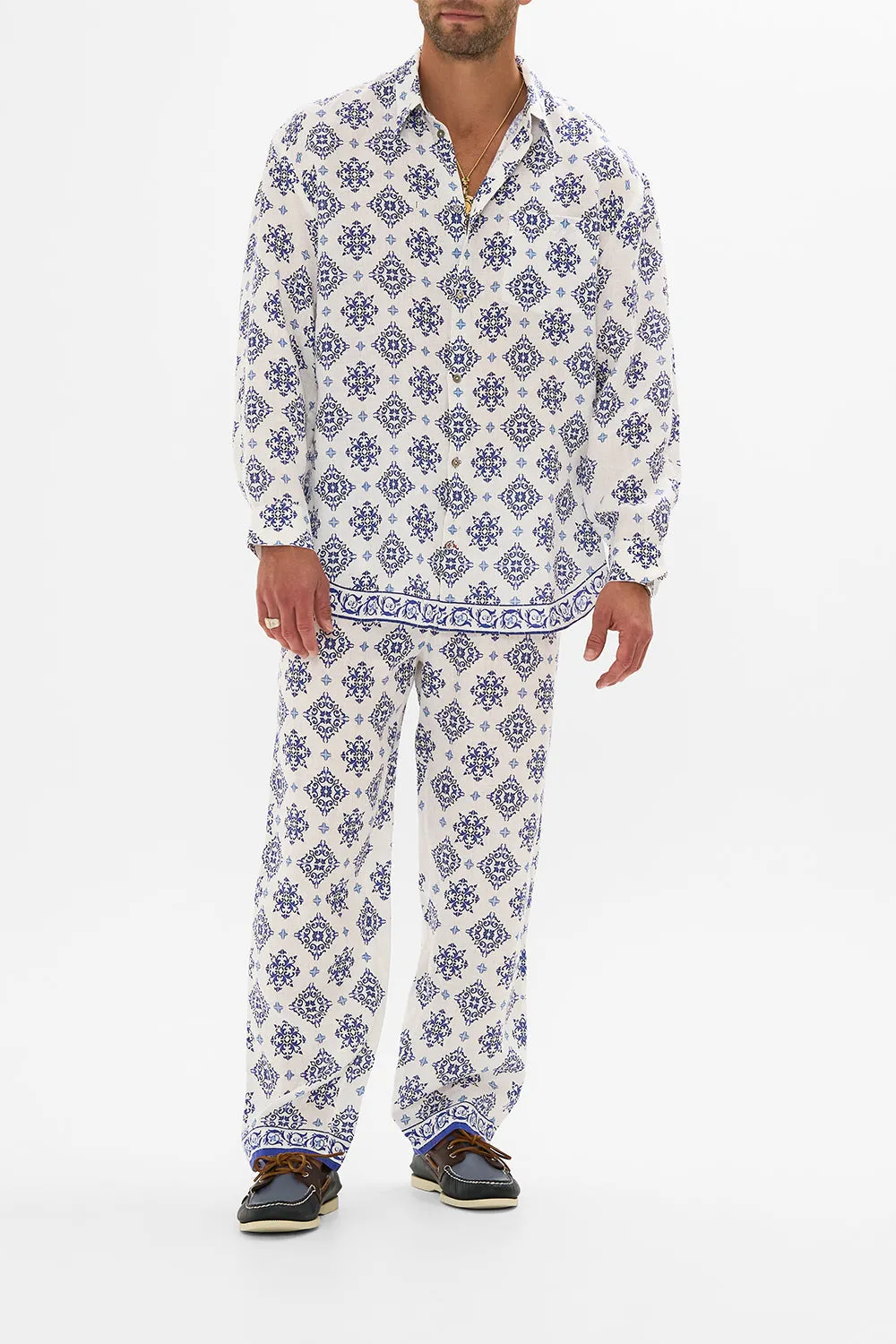 OVERSIZED SHIRT AZUL ADVENTURES sold by Camilla