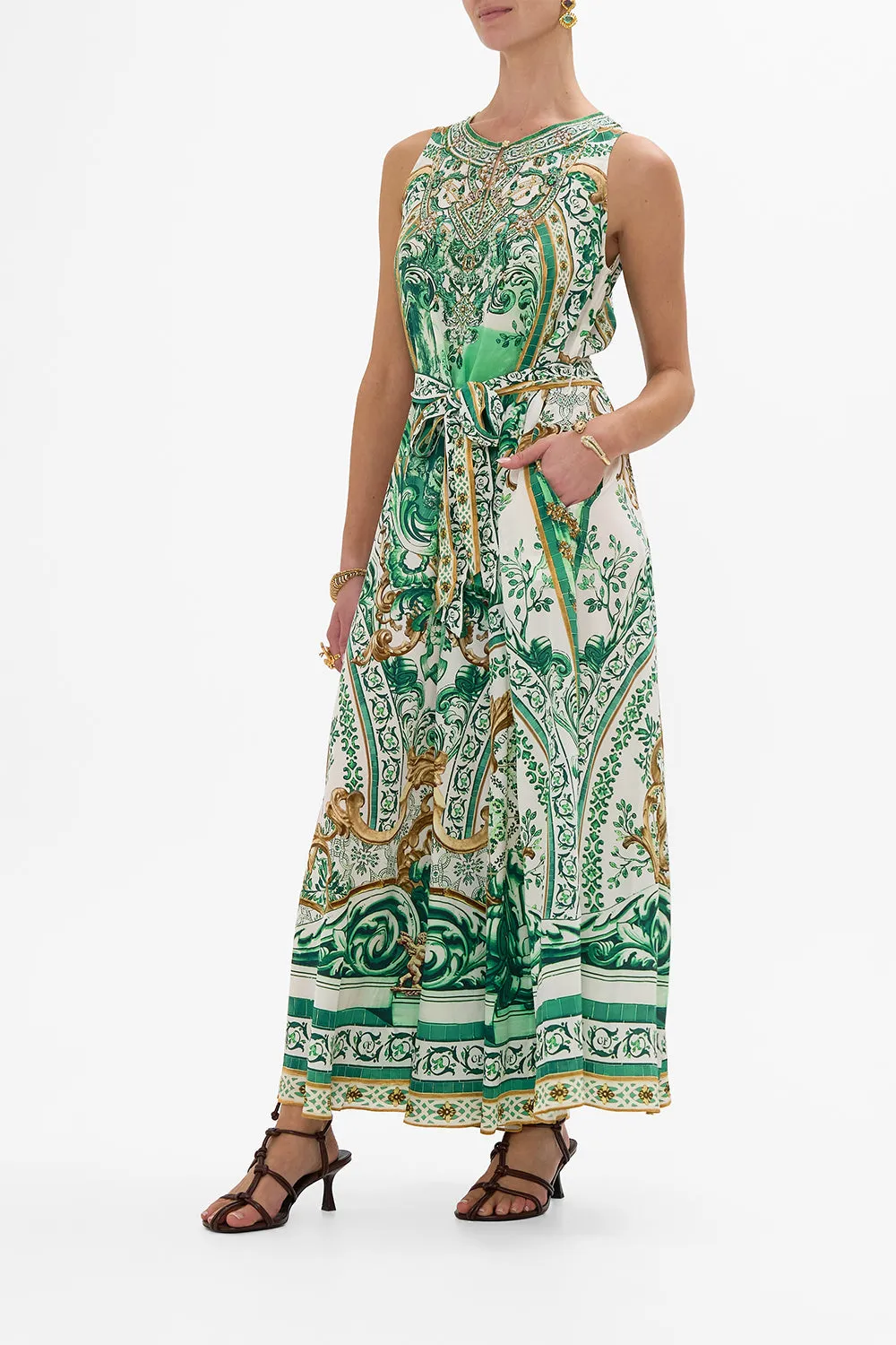 FLARED JUMPSUIT CORRIDOR OF CALM sold by Camilla product image thumbnail 4