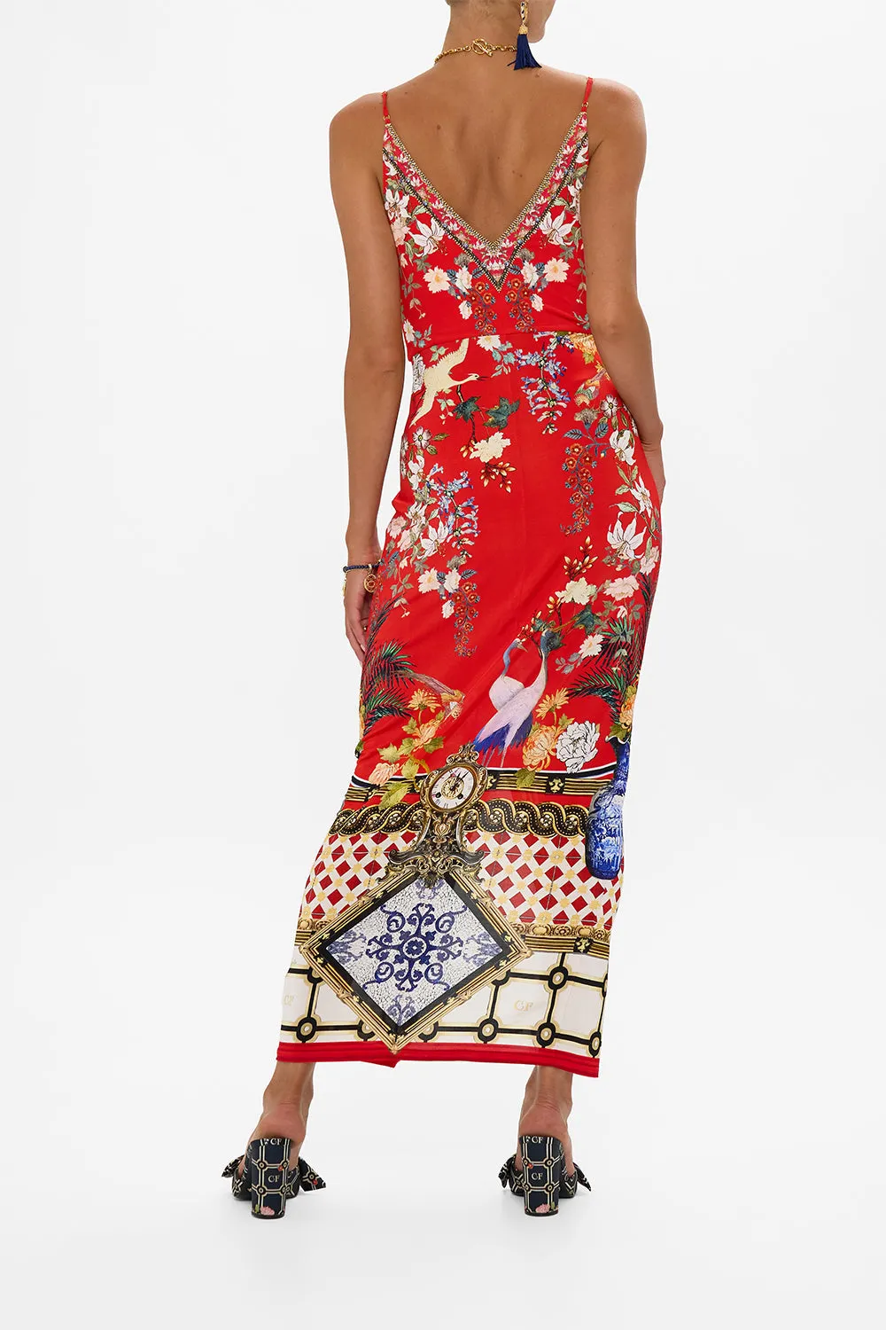 STRAPPY DRESS WITH TWIST FRONT LISBOA LUXE sold by Camilla product image thumbnail 2