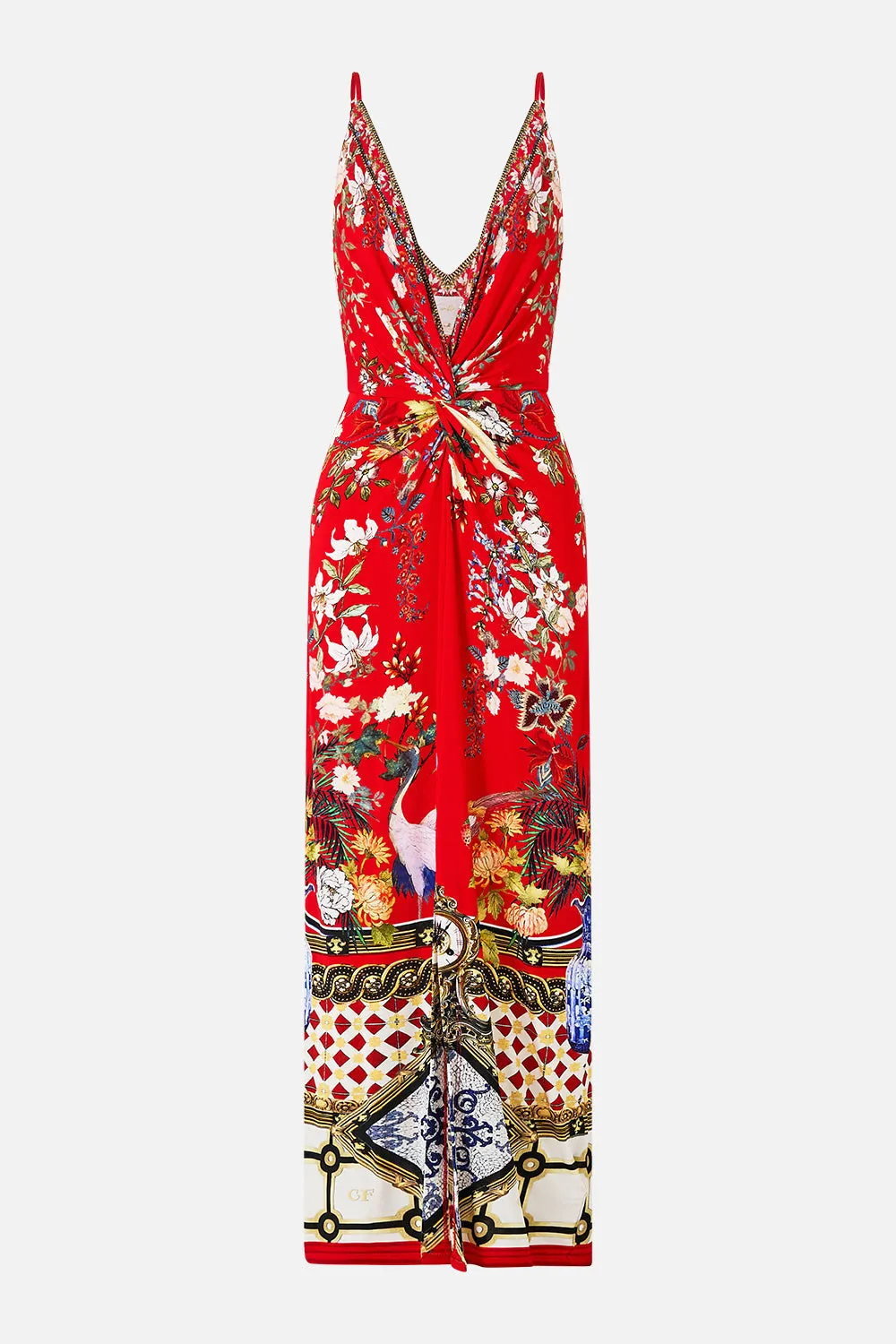 STRAPPY DRESS WITH TWIST FRONT LISBOA LUXE sold by Camilla product image thumbnail 3