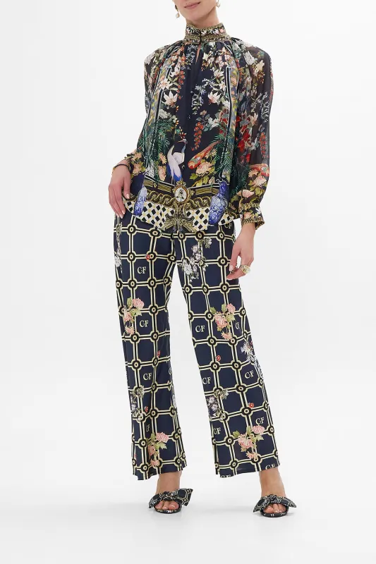 RAGLAN BUTTON UP SHIRT PALACIO POETRY sold by Camilla