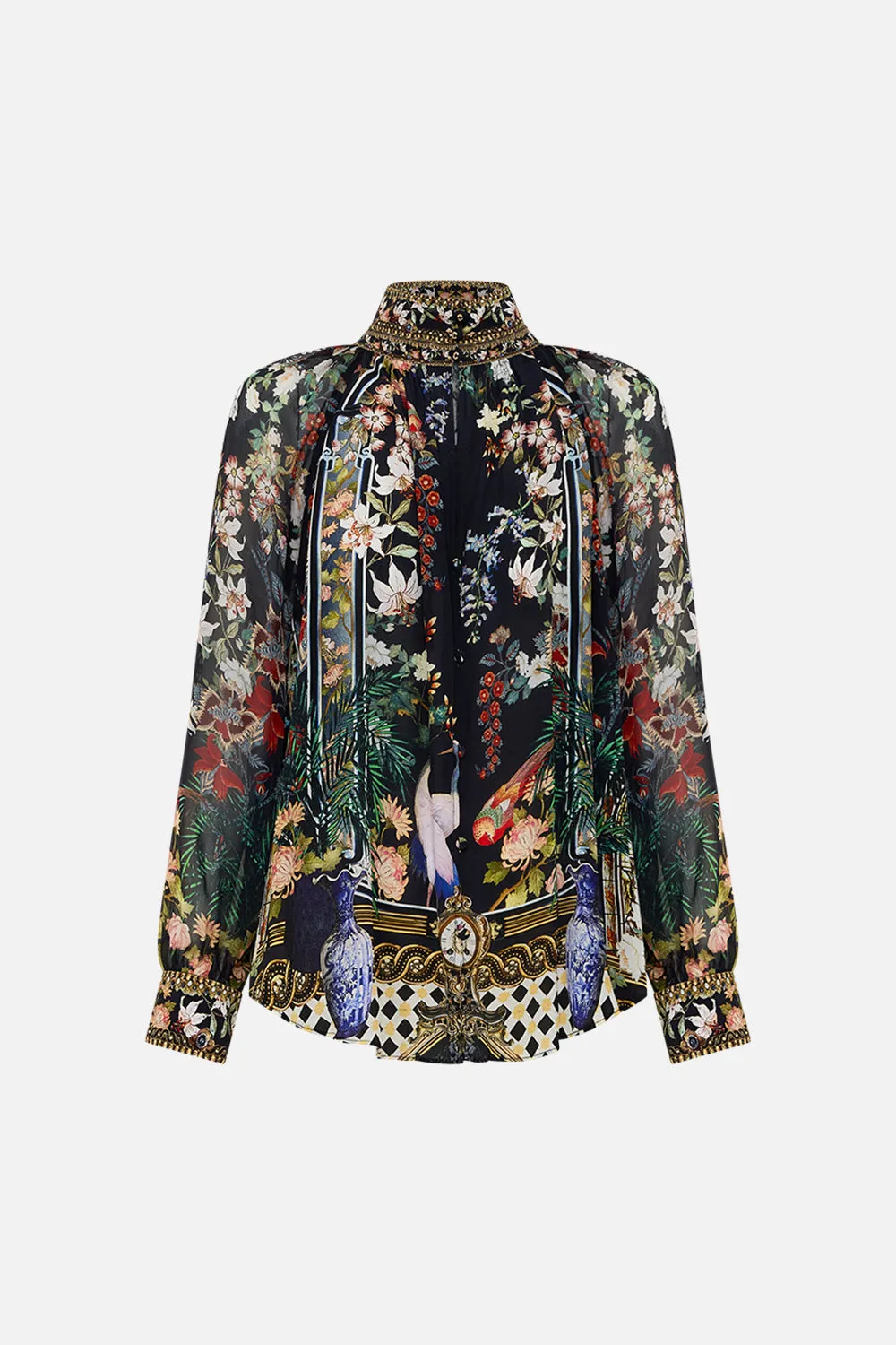 RAGLAN BUTTON UP SHIRT PALACIO POETRY sold by Camilla product image thumbnail 3