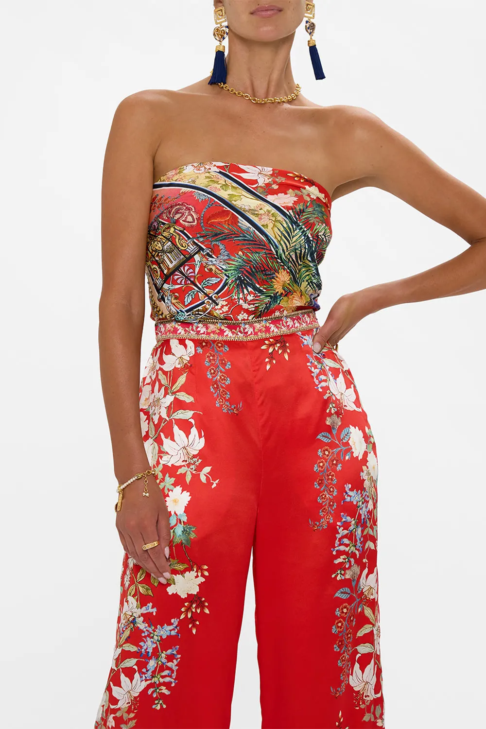 LARGE SQUARE SCARF LISBOA LUXE sold by Camilla product image thumbnail 4