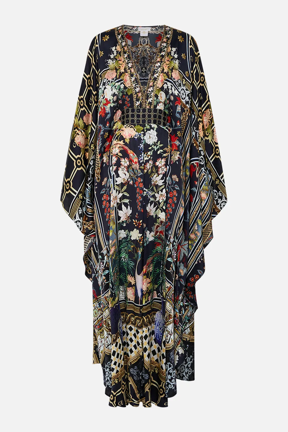 LONG KAFTAN WITH WAIST DETAIL PALACIO POETRY sold by Camilla product image thumbnail 3