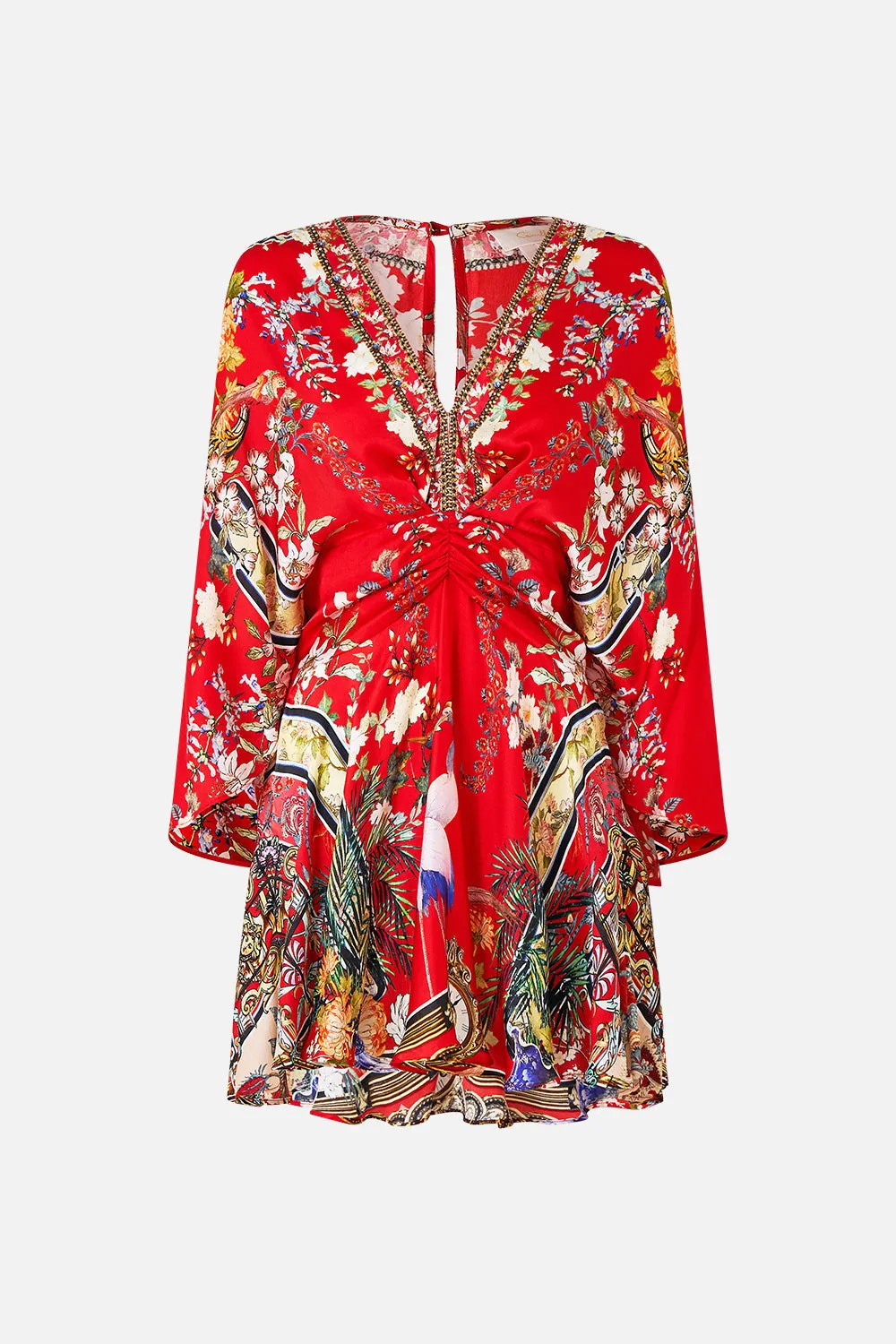 KIMONO SLEEVE MINI DRESS LISBOA LUXE sold by Camilla product image thumbnail 3