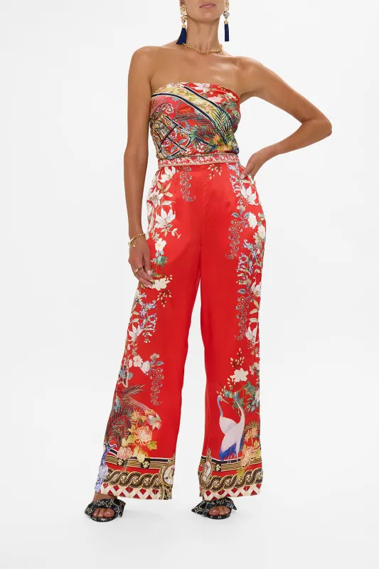 MINIMAL WIDE LEG PANT LISBOA LUXE sold by Camilla