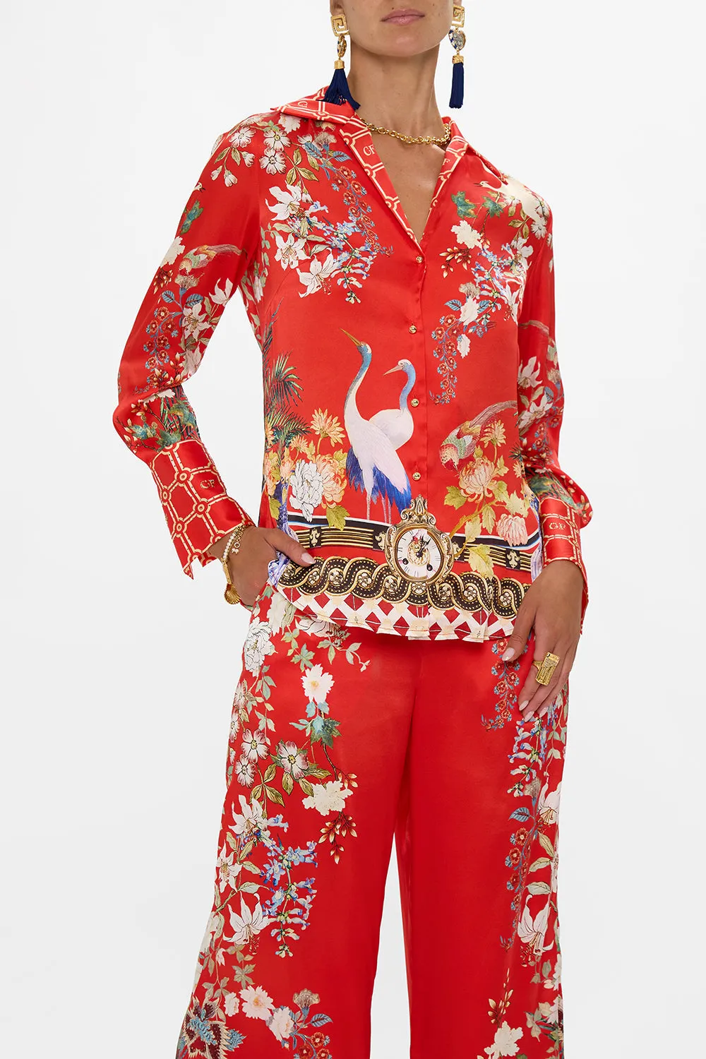 PYJAMA SHIRT LISBOA LUXE sold by Camilla product image thumbnail 5