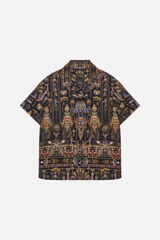 BOYS SHORT SLEEVE SHIRT 4-10 CARTOUCHE KINGDOM sold by Camilla