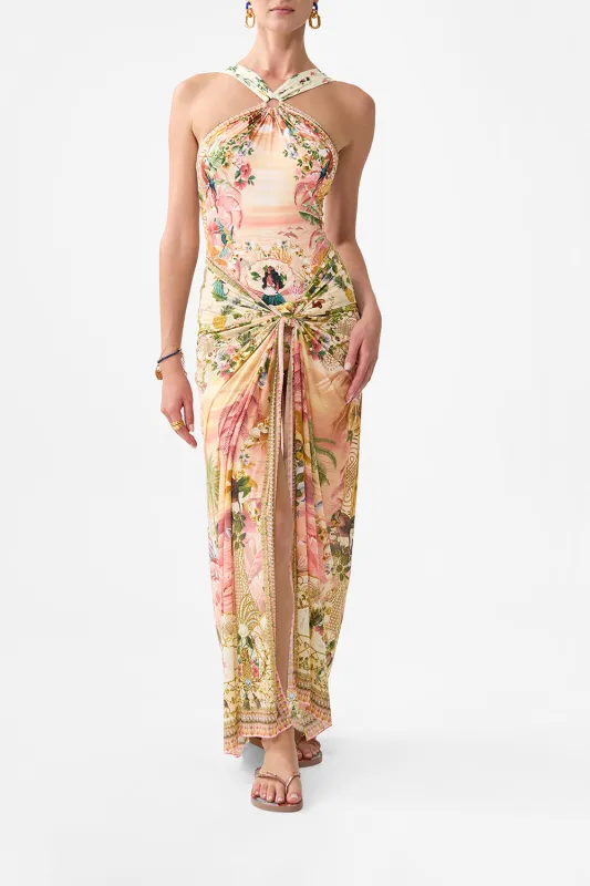 LONG SARONG WELCOME TO THE WHITE LOTUS sold by Camilla
