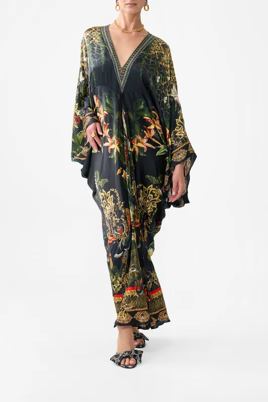 T SHAPE LONG KAFTAN READY FOR MY WELCOME DRINK sold by Camilla