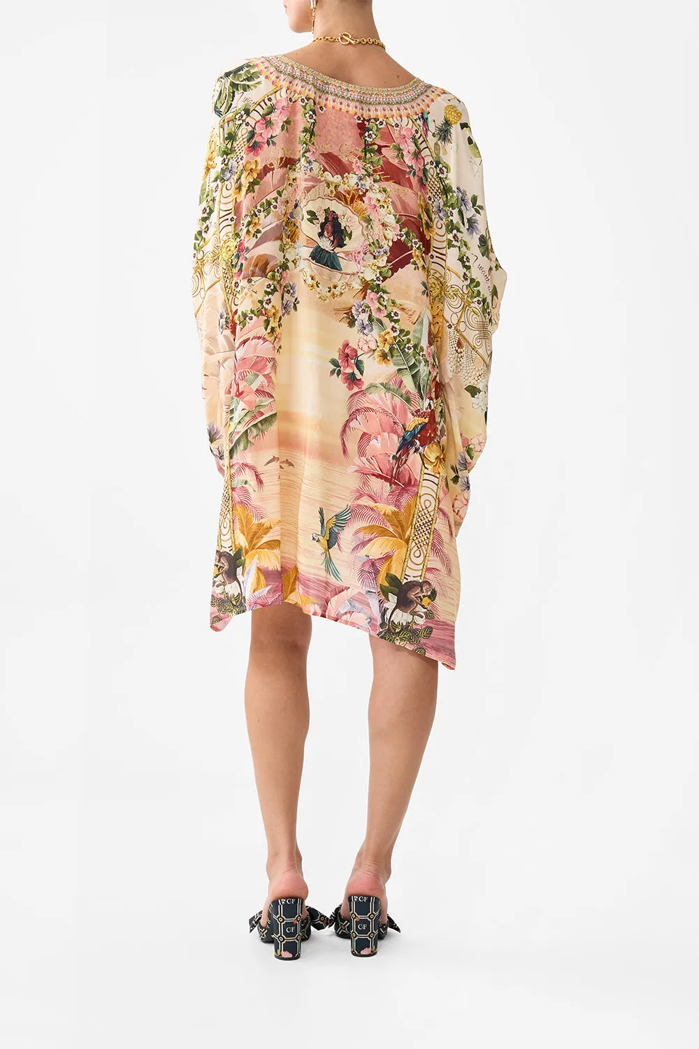 SHORT KAFTAN WITH CUFF WELCOME TO THE WHITE LOTUS sold by Camilla product image thumbnail 2