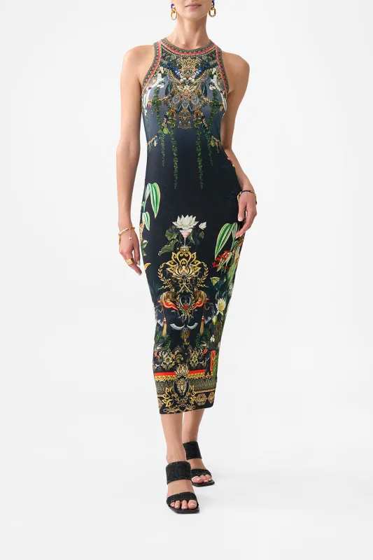 JERSEY TANK DRESS READY FOR MY WELCOME DRINK sold by Camilla