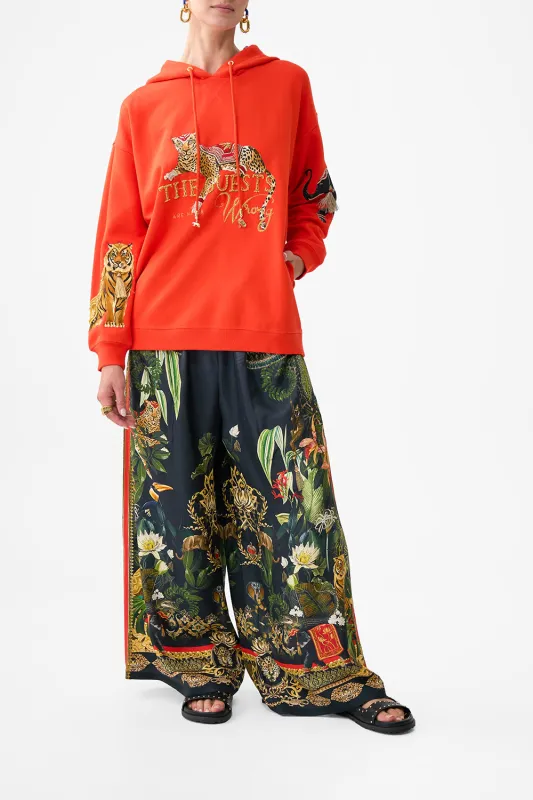 HOODIE WITH POCKETS READY FOR MY WELCOME DRINK sold by Camilla