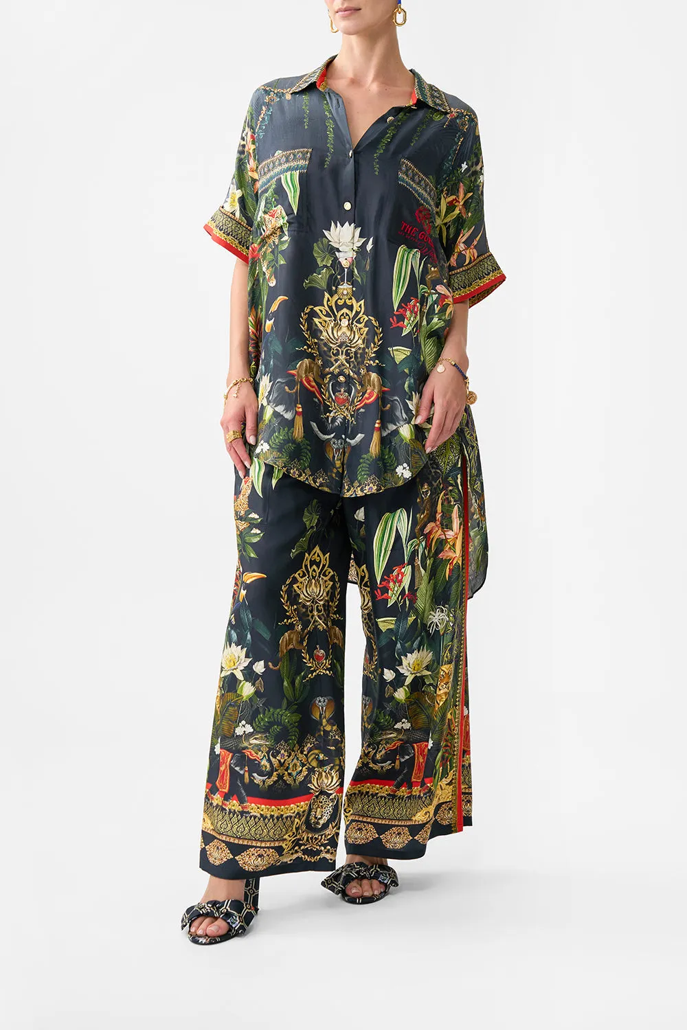 OVERSIZED POCKET TUNIC READY FOR MY WELCOME DRINK sold by Camilla product image thumbnail 4