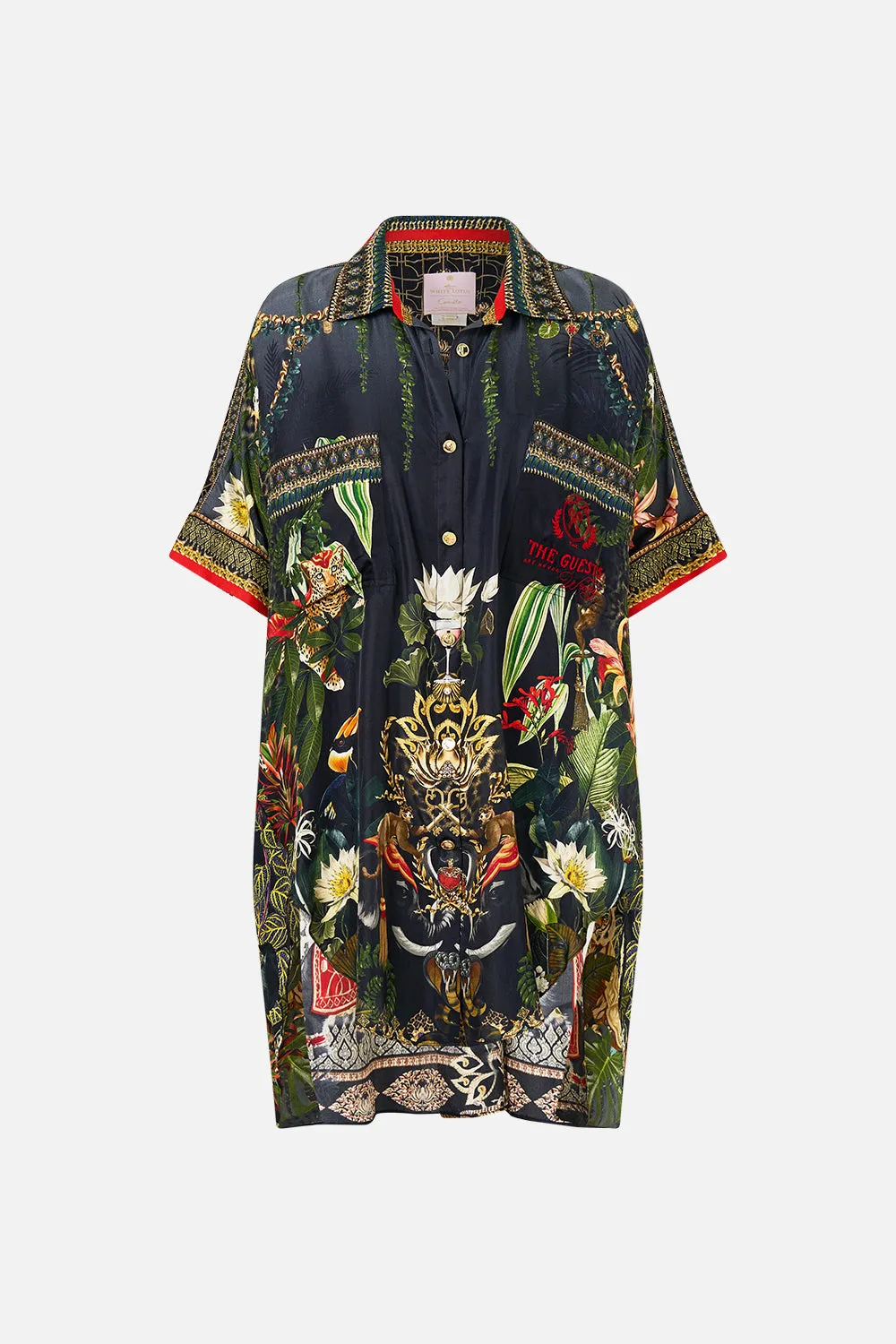 OVERSIZED POCKET TUNIC READY FOR MY WELCOME DRINK sold by Camilla product image thumbnail 3