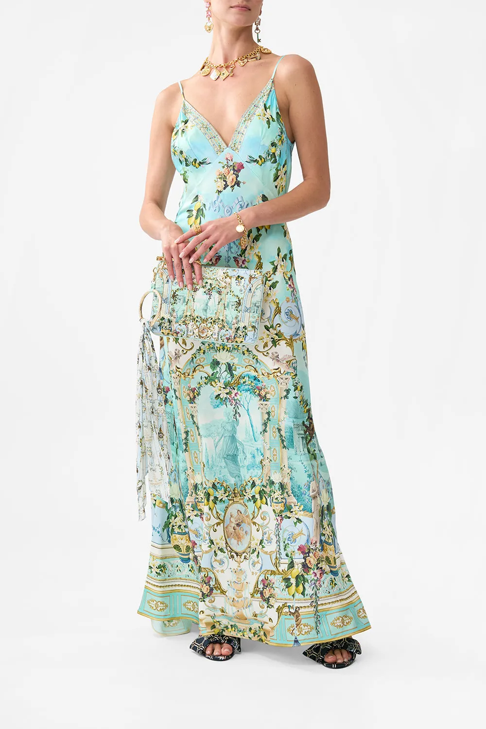 RING SCARF CLUTCH VENUS ON A VESPA sold by Camilla product image thumbnail 4