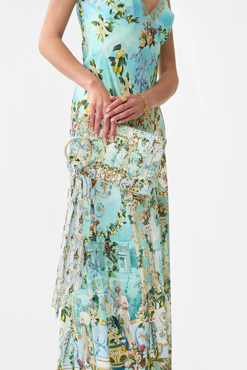 RING SCARF CLUTCH VENUS ON A VESPA sold by Camilla product image thumbnail 5