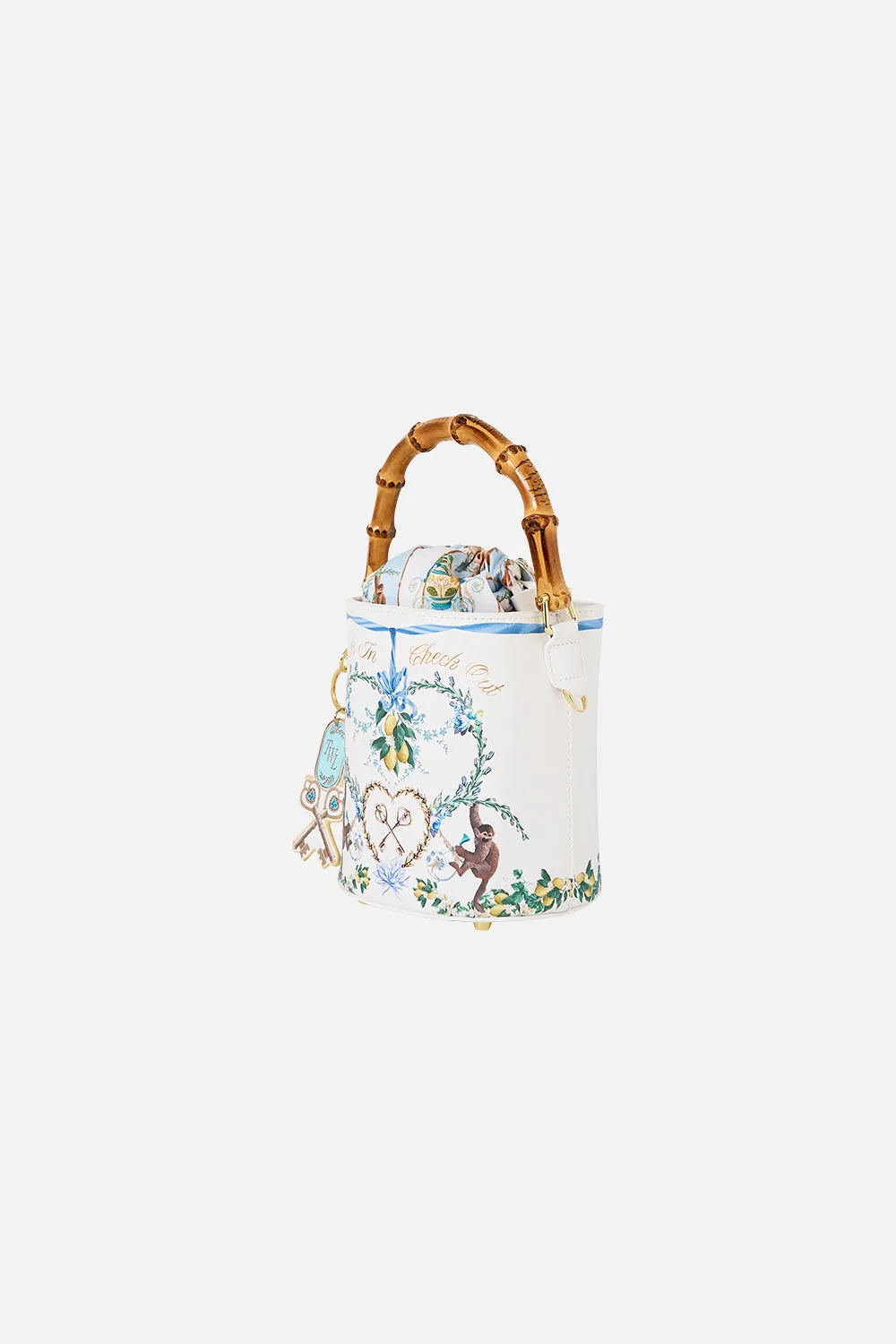 DRAWSTRING BUCKET BAG VENUS ON A VESPA sold by Camilla product image thumbnail 2